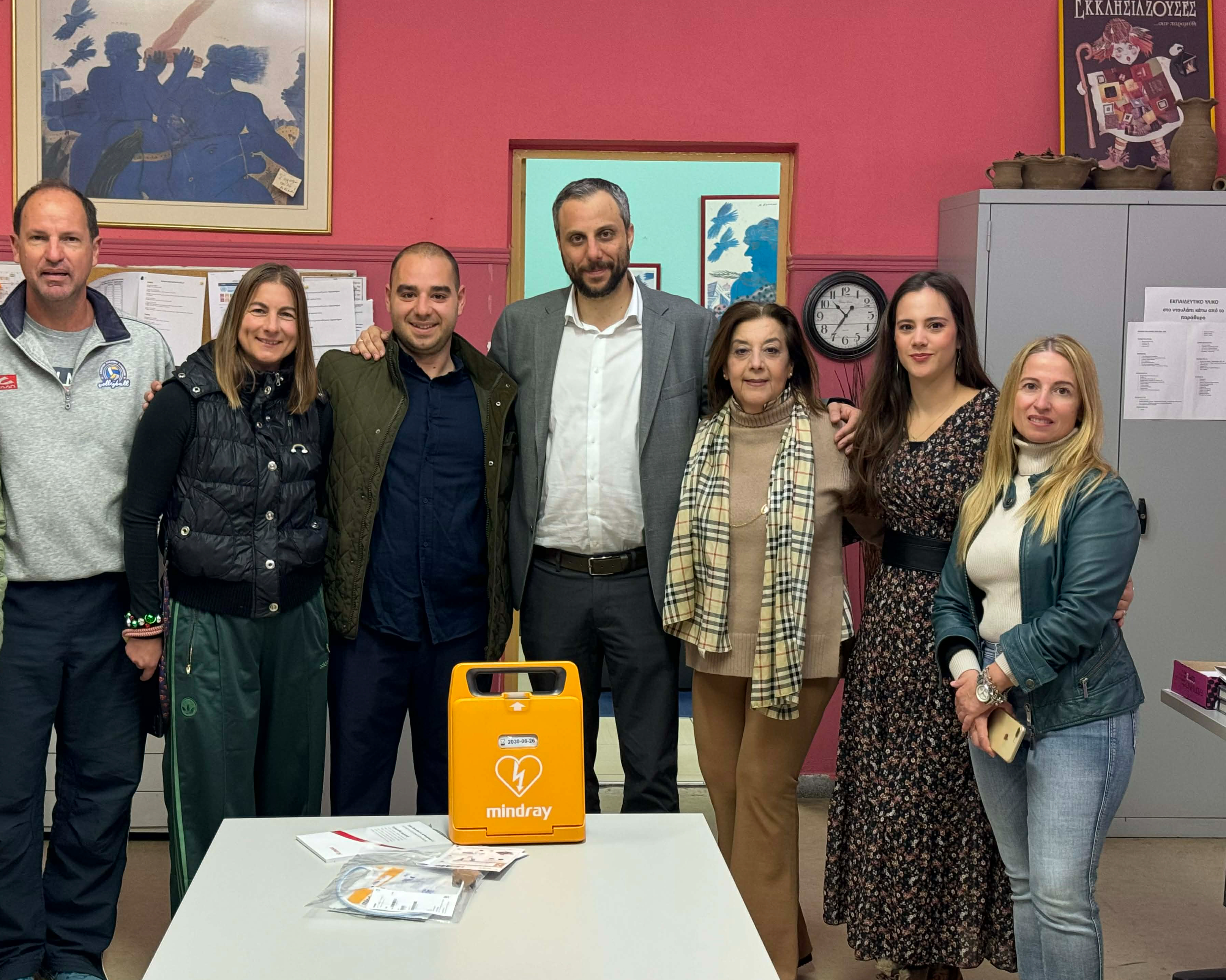 Ο Δήμος Βριλησσίων εξοπλίζει με απινιδωτές τα σχολεία της πόλης μας