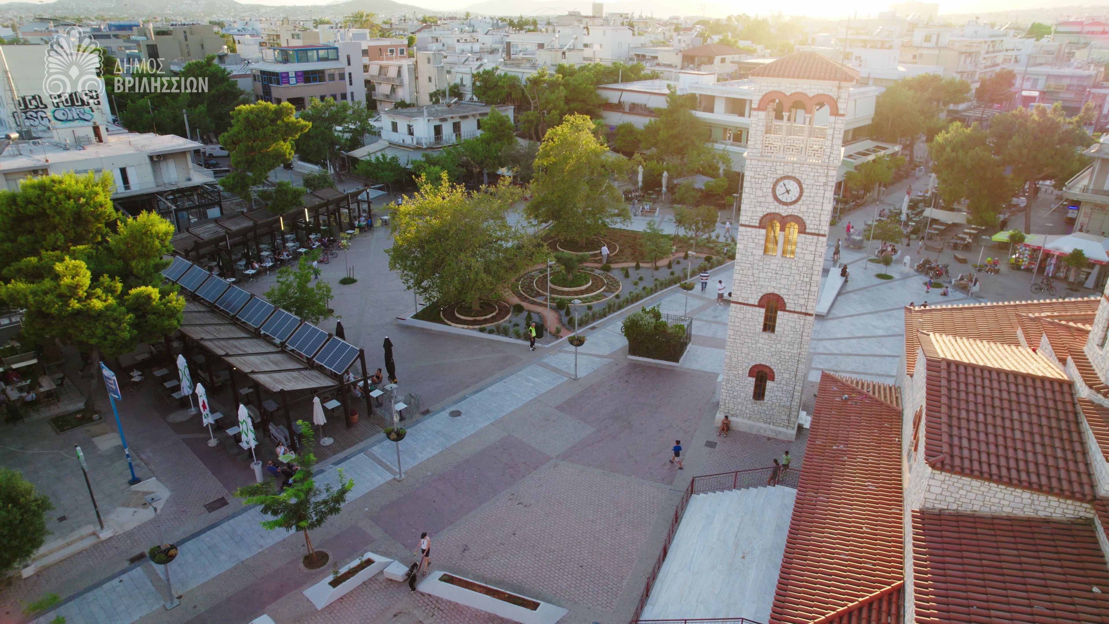 Η νέα όψη της Πλατείας Αναλήψεως: 1.000 νέες φυτεύσεις στην «καρδιά» των Βριλησσίων